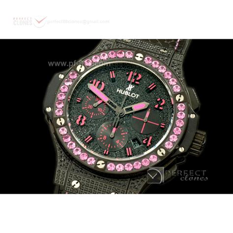 Hublot, Big Bang Black Fluo Pink Automatic Chronograph, 